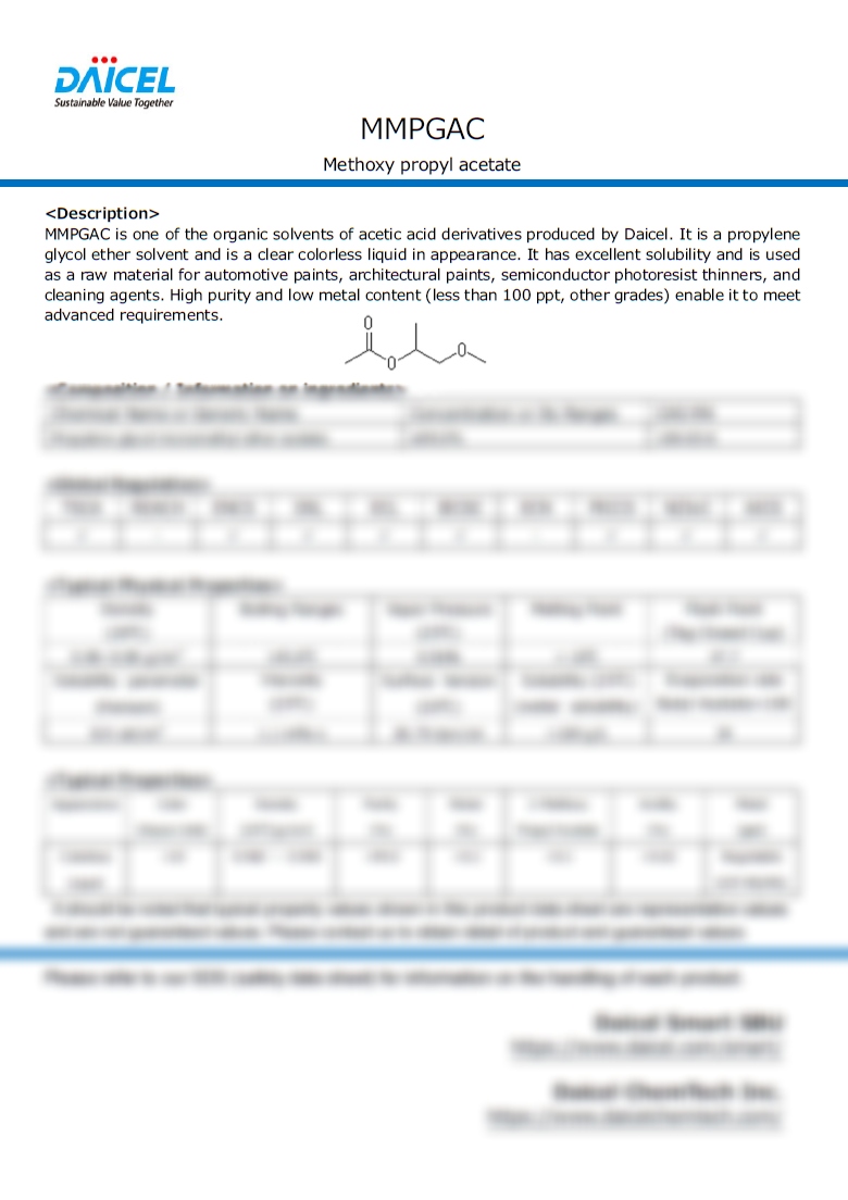 MBA – Solvent